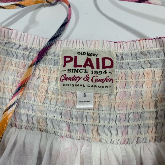 Like New Plaid Lined Sundress by Old Navy - Picture 5 of 10